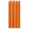 vidaXL Tende Blackout con Anelli 2 pcs Arancione Vivo 260 x 140 cm