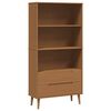 vidaXL Libreria MOLDE 85 x 35 x 170,5 cm Legno Massello di Pino