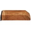 vidaXL Mensole da Parete 2 pz 30x20x3,5 cm in Legno Massello di Acacia
