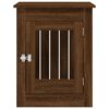 vidaXL Gabbia Cani Arredamento Rovere Marrone 55x80x68cm Multistrato