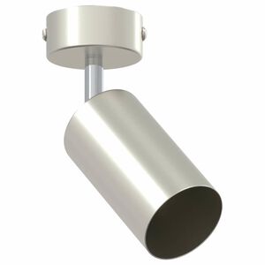 vidaXL Faretto da soffitto Nichel 6 x 6 x 16 cm Metallo
