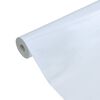 vidaXL Pellicola Statica Smerigliata Bianco 60x1000 cm PVC