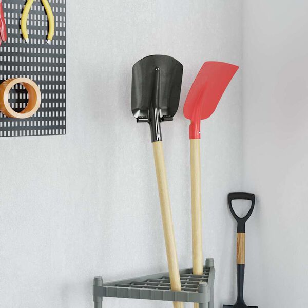 vidaXL Testa di Pala 4 pcs Argento 33 x 21 cm