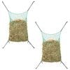 vidaXL Reti per Fieno 2 pz Rettangolari 0,9x1,5 m PP