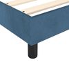 vidaXL Struttura Letto a Rete a Molle Blu Scuro 120x200 cm in Velluto
