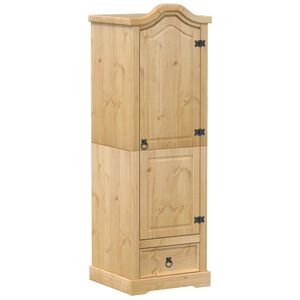 vidaXL Armadio Corona 55x52x170 cm in Legno Massello di Pino