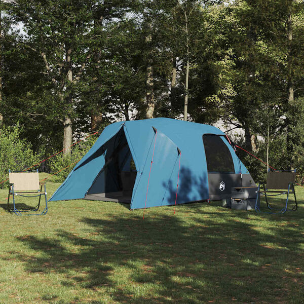 vidaXL Tenda a Cupola con tetto Blu 455 x 252 x 178 cm