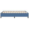 vidaXL Struttura letto piattaforma Blu 140 x 190 cm Tessuto in Cords