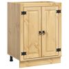 vidaXL Armadietto SKI Marrone Miele 60 x 46 x 81,5 cm Pino massello