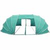 vidaXL Tenda da piscina a cupola Verde 640 x 432 x 205 cm