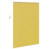 vidaXL Tenda a rullo con tende Giallo 120 x 160 cm Bamb&ugrave;