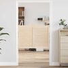 vidaXL Porte a Battente 1-Paio Design a Lamelle 80x100cm Legno di Pino