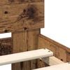 vidaXL Struttura del letto Legno vecchio 75 x 190 cm Legno multistrato