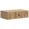 vidaXL Tavolino da Parete Laterale 59 x 34,5 x 17 cm