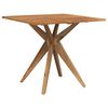 vidaXL Tavolo da Giardino Quadrato 85x85x75cm Legno Massello di Acacia