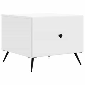 vidaXL Tavolino da salotto Bianco 49 x 50 x 40 cm Legno ingegnerizzato