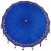 vidaXL Parasol Balinese Blu 185 x 185 x 260 cm