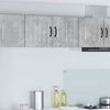 vidaXL Mobile da cucina Lucca 2 pcs Grigio cemento 40 x 31 x 40 cm