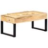 vidaXL Tavolino Forma a Musicassetta 100x52x45cm Legno Massello Mango