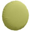 vidaXL Cuscini per Seduta 2 pcs Verde chiaro Ø50 x 19 cm Tessuto