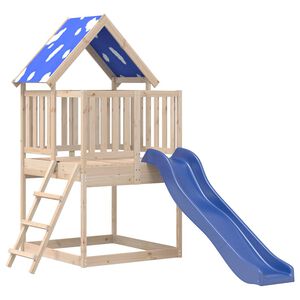 vidaXL Set da Gioco da Esterno in Legno Massello di Pino