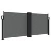 vidaXL Tenda da Sole Laterale Retrattile Antracite 100x600 cm