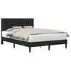 vidaXL Struttura del letto con testiera Nero 120 x 200 cm Velluto