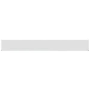 vidaXL Soglia della Finestra Bianco 60 x 15 x 4,5 cm PVC
