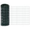 vidaXL Recinzione Euro con palo 10 x 0,4 m Acciaio rivestito in PVC