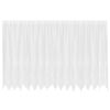 vidaXL Tenda in Pizzo con tende Bianco 180 x 400 cm Poliestere