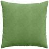 vidaXL Cuscini da Divano 2 pcs Verde chiaro 60 x 60 cm