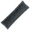 vidaXL Cuscino con cuscino HEERLEN Antracite 40 x 145 cm Fleece PV