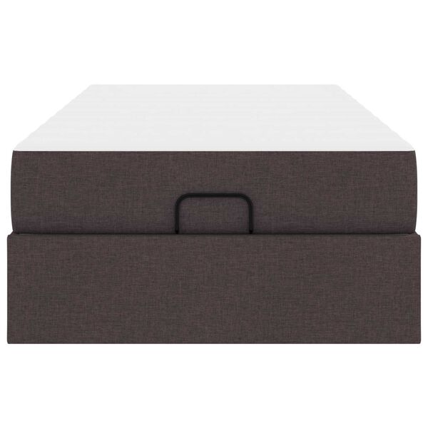 vidaXL Struttura letto con materasso con materasso 2 pcs Tanno Tessuto