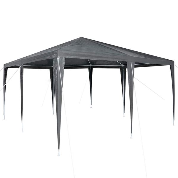 vidaXL Tenda Party Antracite 400 x 400 x 266 cm Polietilene e Acciaio
