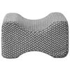 vidaXL Cuscino con cuscino Grigio 26 x 21 x 15 cm Poliestere