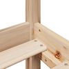 vidaXL Giroletto senza Materasso 100x200 cm in Legno Massello di Pino