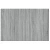 vidaXL Testiera Letto Grigio Sonoma 120x1,5x80 cm Legno Ingegnerizzato