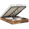 vidaXL Letto ottomano Legno vecchio 203 x 120 x 25 cm