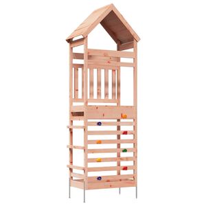 vidaXL Torre da Gioco per Esterni Naturale 53 x 85 x 264 cm