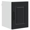 vidaXL Armadietto a muro PORTO Nero 30 x 31 x 40 cm