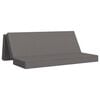 vidaXL Divano Letto Pieghevole 200 x 67 x 45 cm Grigio Chiaro