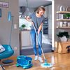 Leifheit Set Mocio per Pavimenti a Disco Clean Twist Ergo Mobile
