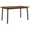 vidaXL Tavolo da pranzo quadrato 140 x 90 x 75 cm