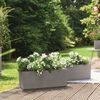 LECHUZA Fioriera BALCONERA Stone 50 ALL-IN-ONE Grigia