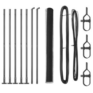 vidaXL Palo della recinzione Grigio