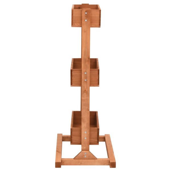 vidaXL Fioriera 52x30x78 cm in Legno di Abete