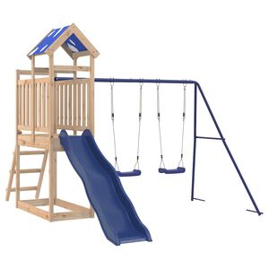 vidaXL Set da Gioco da Esterno in Legno Massello di Pino