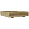 vidaXL Fioriera da Giardino 110x110x26,5cm in Legno di Pino Impregnato
