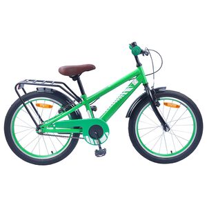vidaXL Bicicletta per Bambini 18 Pollici per bambini dai 5 ai 7 anni