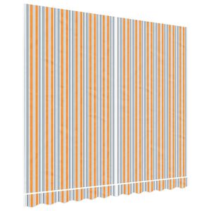 vidaXL Tessuto di Ricambio per Tenda Strisce Multicolore 3x2,5 m